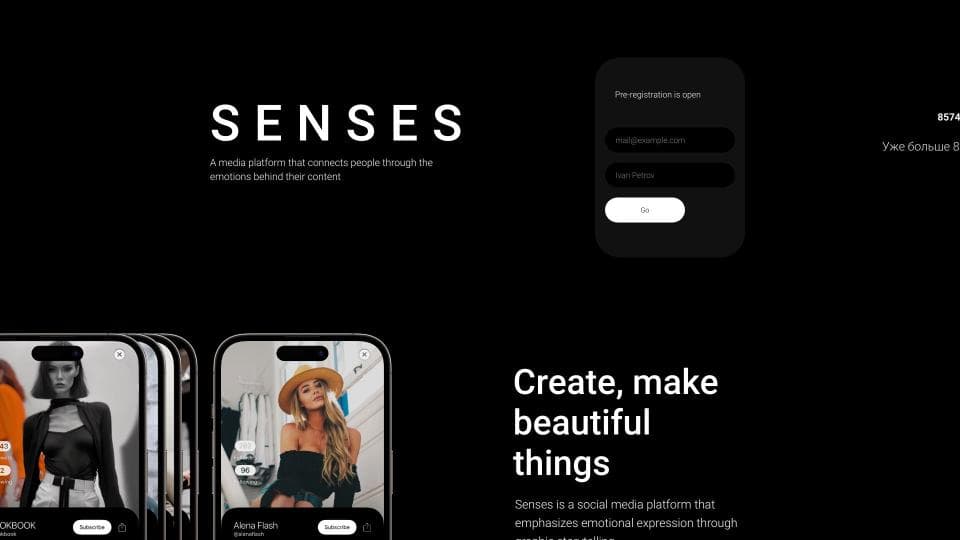 Senses Media Platform