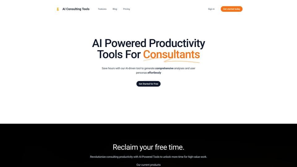 AI Consulting Tools