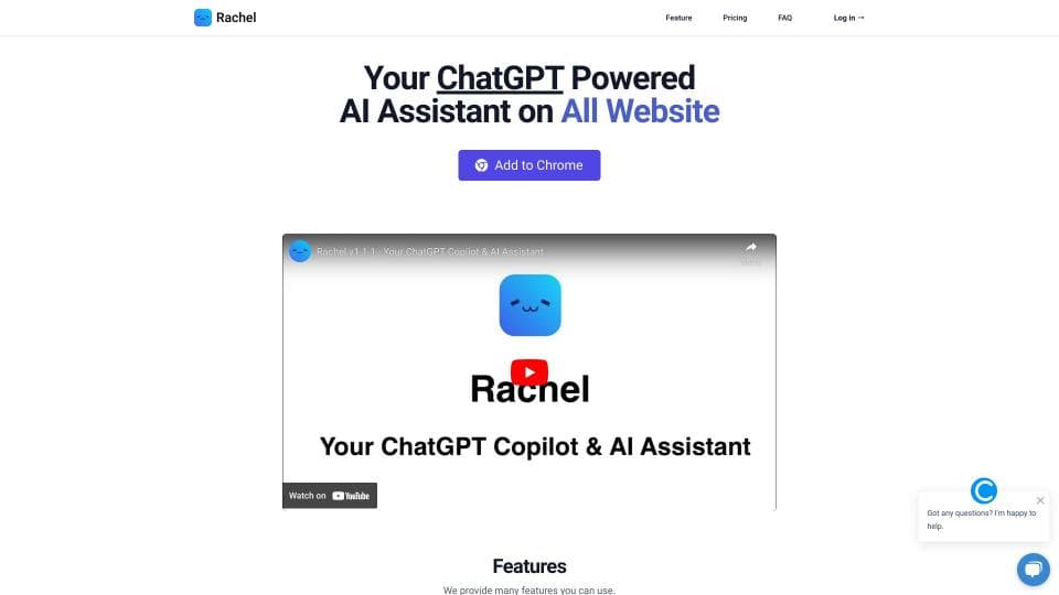 Rachel - Your ChatGPT AI Assistant