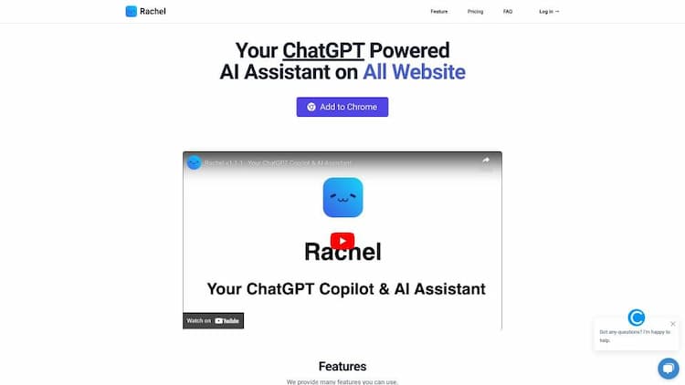 Rachel - Your ChatGPT AI Assistant