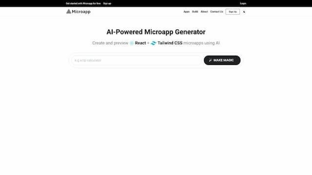 Microapp - AI Component Generator