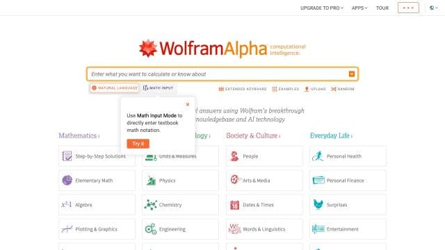 WolframAlpha