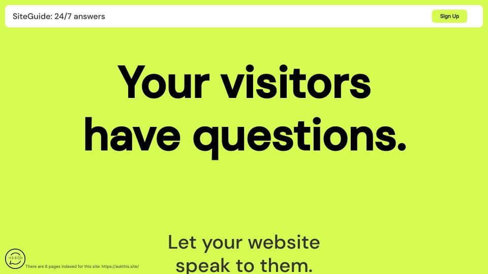 ASK THIS SITE