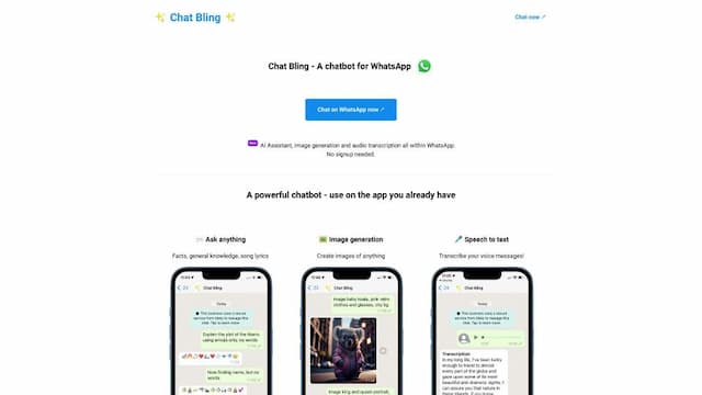 Chat Bling with AI