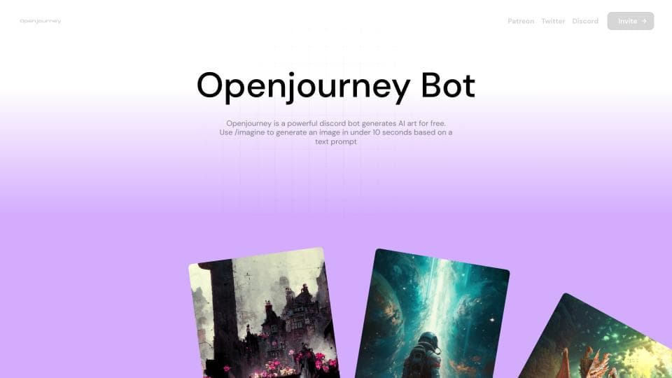 Openjourney Bot