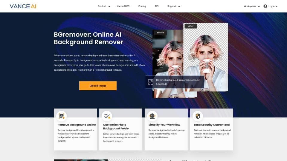 Vance AI Background Remover
