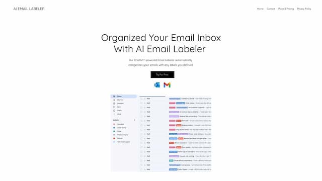 AI Email Labeler