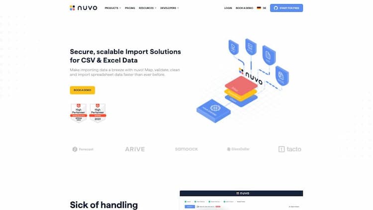 nuvo No-Code Data Pipelines