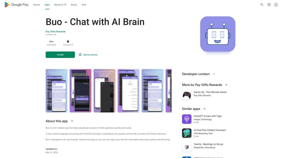 Buo - Chat with AI Brain