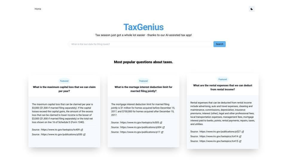 TaxGenius