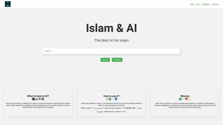 Islam & AI