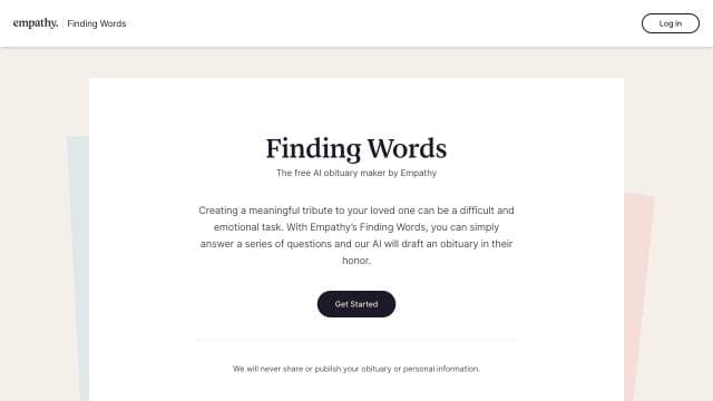 Finding Words